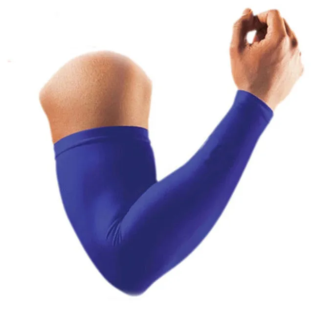 1 Pair High Quality Basketball Brace Support Lengthen Arm Sleeves Guard Sports Safety Protection Elbow Pads Arm Warmers