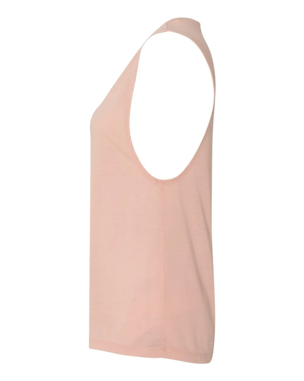 Bella   Canvas 8803 Women's Flowy Scoop Muscle Tank - Peach