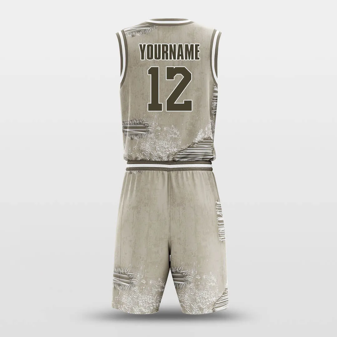 Broken Hole2 - Customized Basketball Jersey Set Design BK160111S