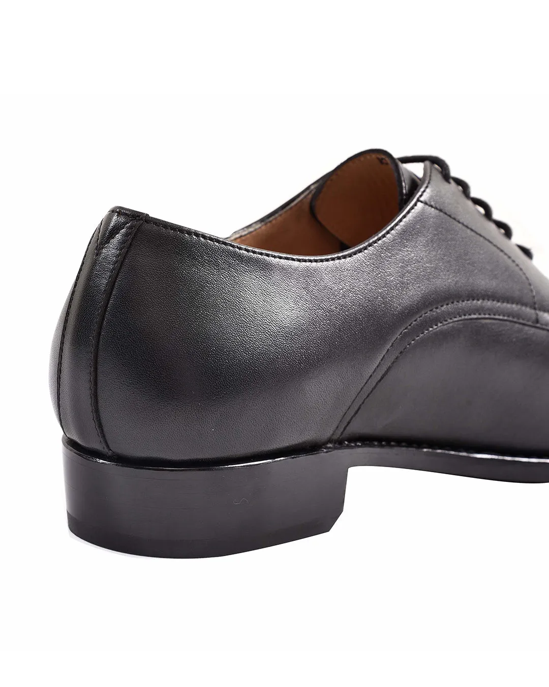 Captoe Derby Black