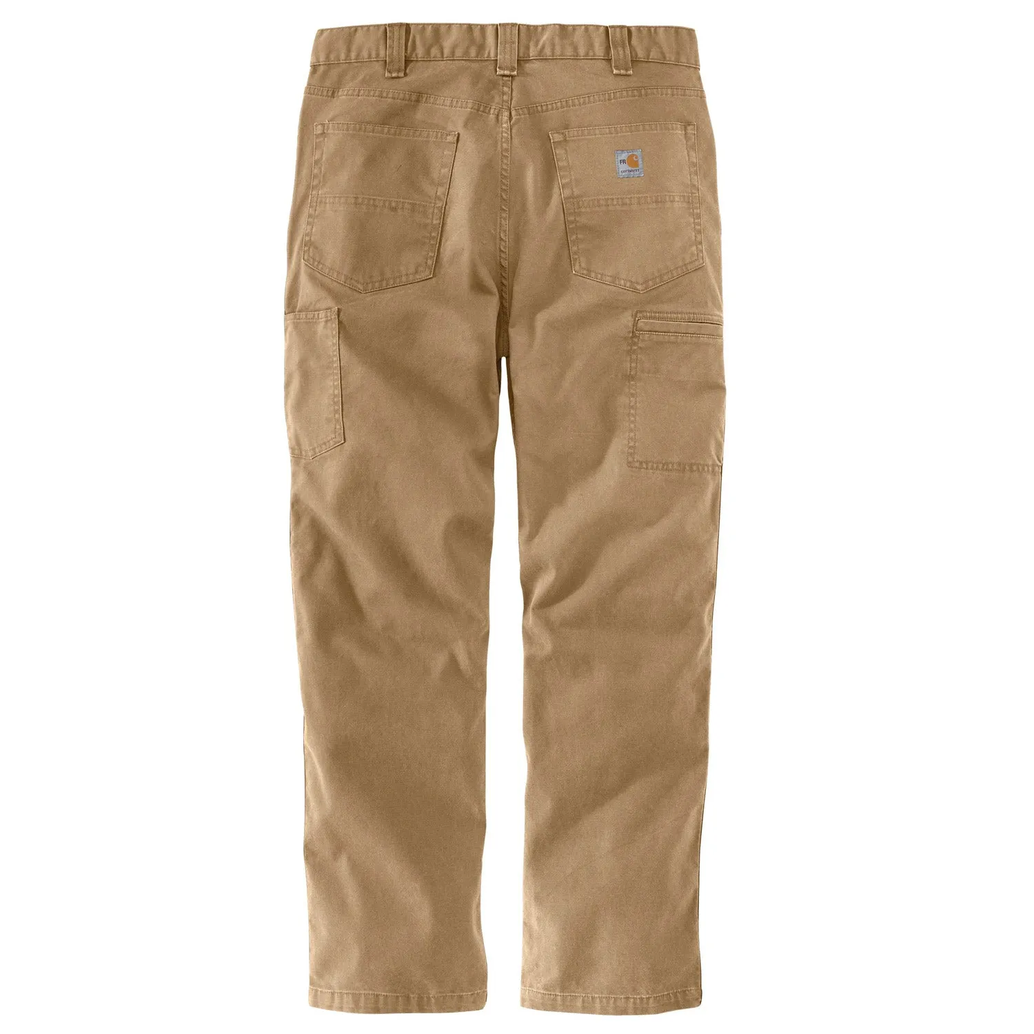 Carhartt Men's Flame Resistant Rugged Flex® Relaxed Fit Canvas Pant_Dark Khaki