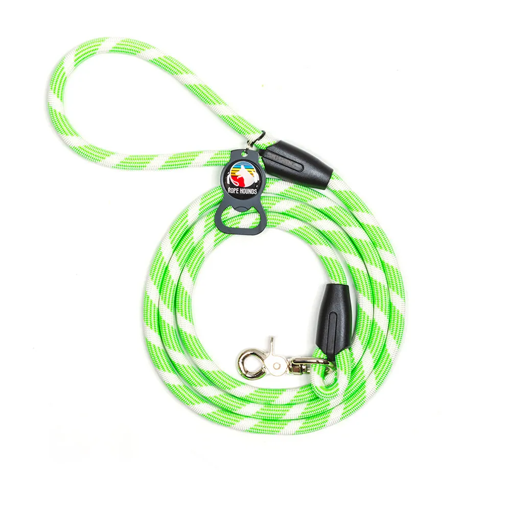 Classic Dog Leash - Greens/Yellows