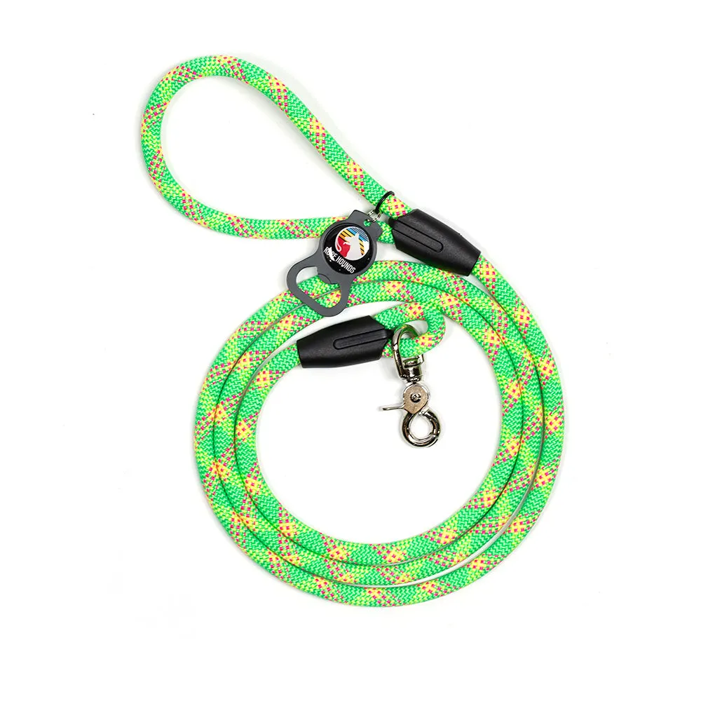 Classic Dog Leash - Greens/Yellows