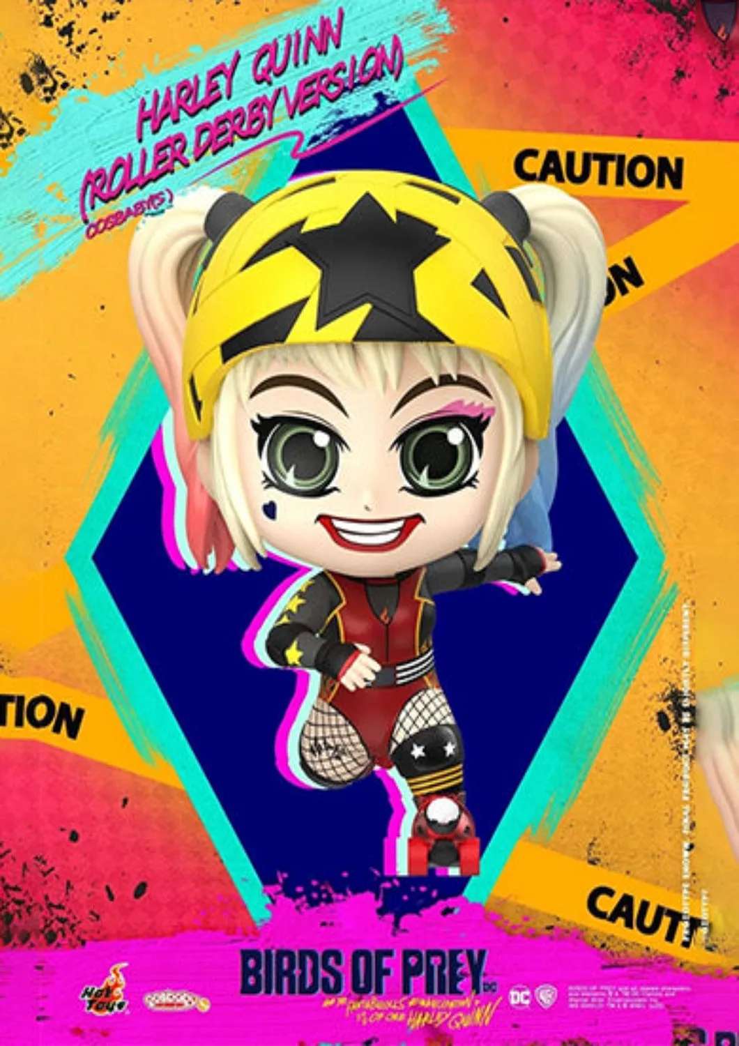 COSBABY BIRD OF PREY HARLEY QUINN (ROLLER DERBY VERSION) COSB704