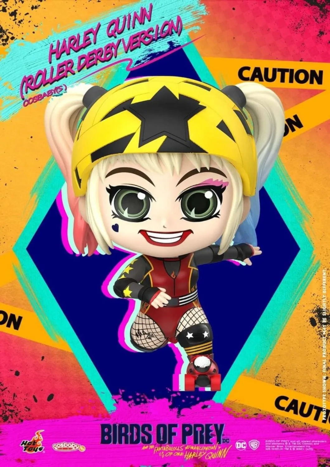 COSBABY BIRD OF PREY HARLEY QUINN (ROLLER DERBY VERSION) COSB704