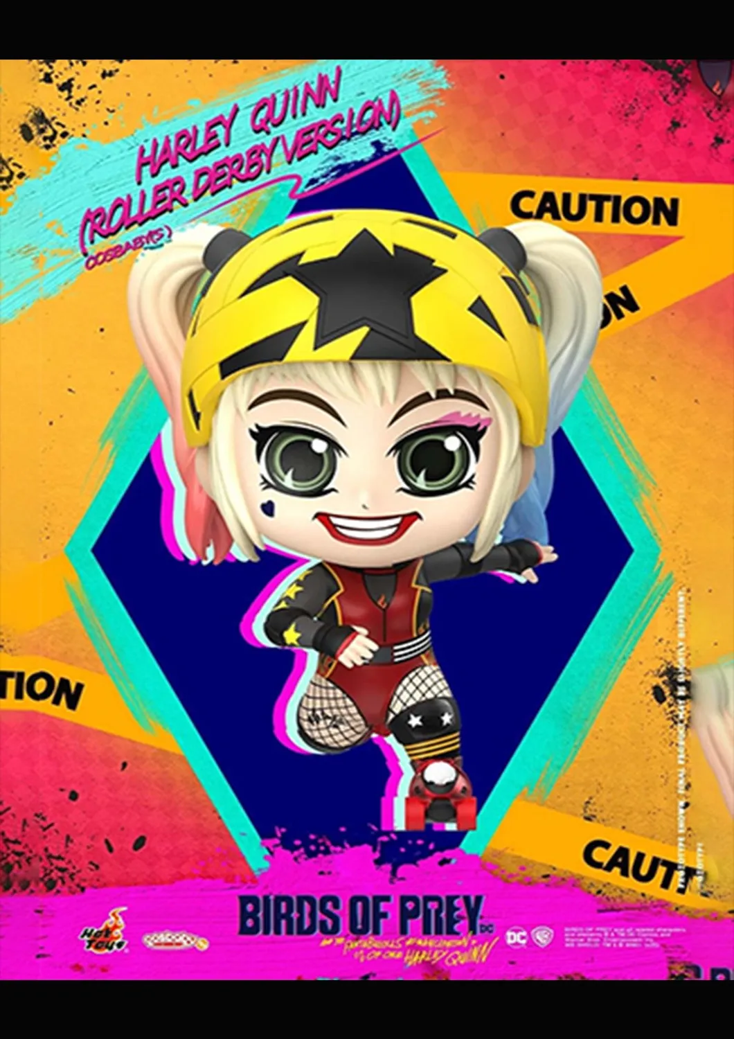 COSBABY BIRD OF PREY HARLEY QUINN (ROLLER DERBY VERSION) COSB704