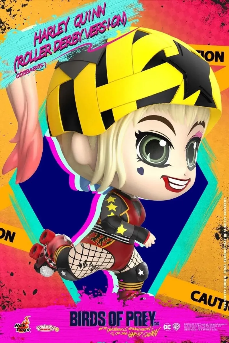 COSBABY BIRD OF PREY HARLEY QUINN (ROLLER DERBY VERSION) COSB704