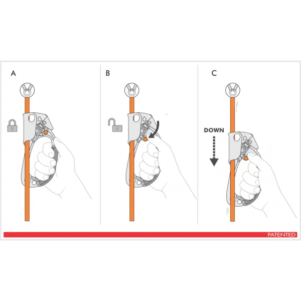 CT Quick-Up Plus Hand Ascender Left