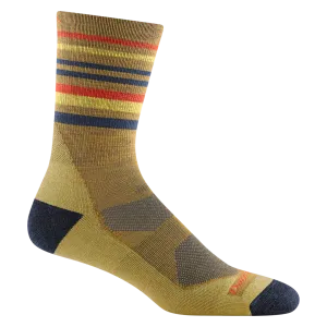 Men's Darn Tough Fastpack Micro Crew Lightweight Hiking Sock Color: Sandstone