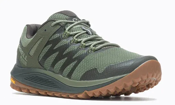 Merrell Mens Nova 2 Gore-Tex Trail Running Shoes - Lichen Green