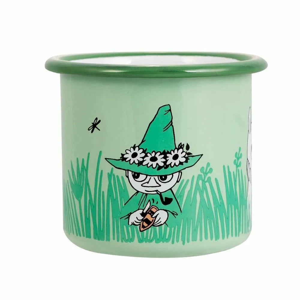 Moomin Enamel Mug 2.5 dl In The Garden Boys