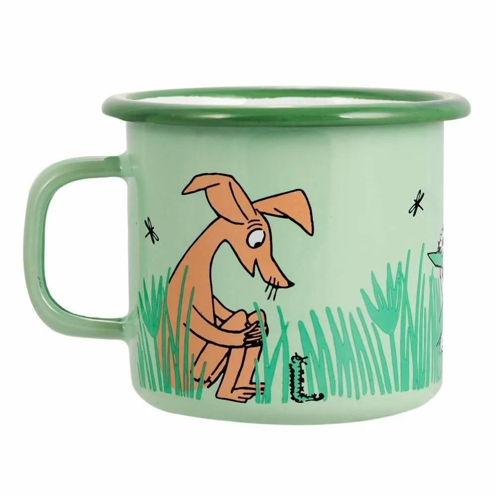 Moomin Enamel Mug 2.5 dl In The Garden Boys