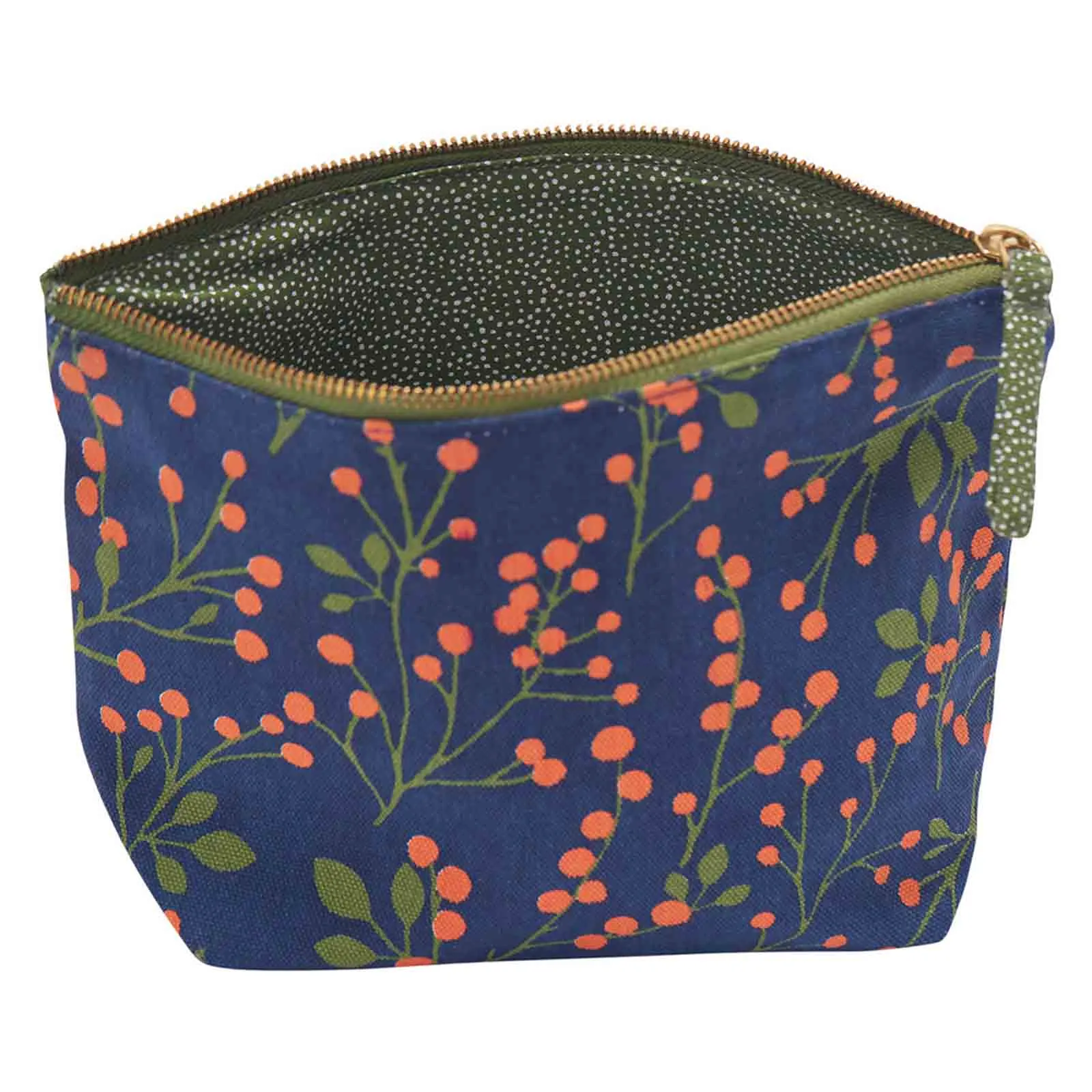 Orange Berries Medium Relaxed Pouch