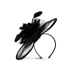 Sophie Fascinator Black